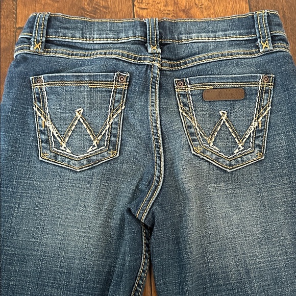 Wrangler Girls Bootcut Blue Jeans - Picture 5 of 5